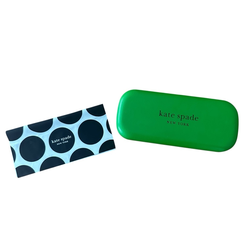 Kate Spade Green Eyewear Hard Shell Case